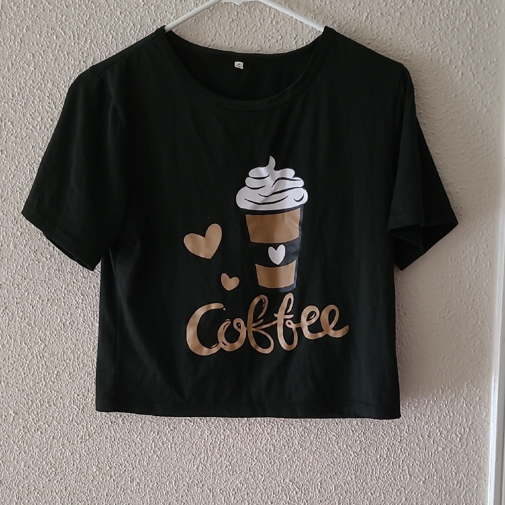Black Coffee Graphic T-Shirt